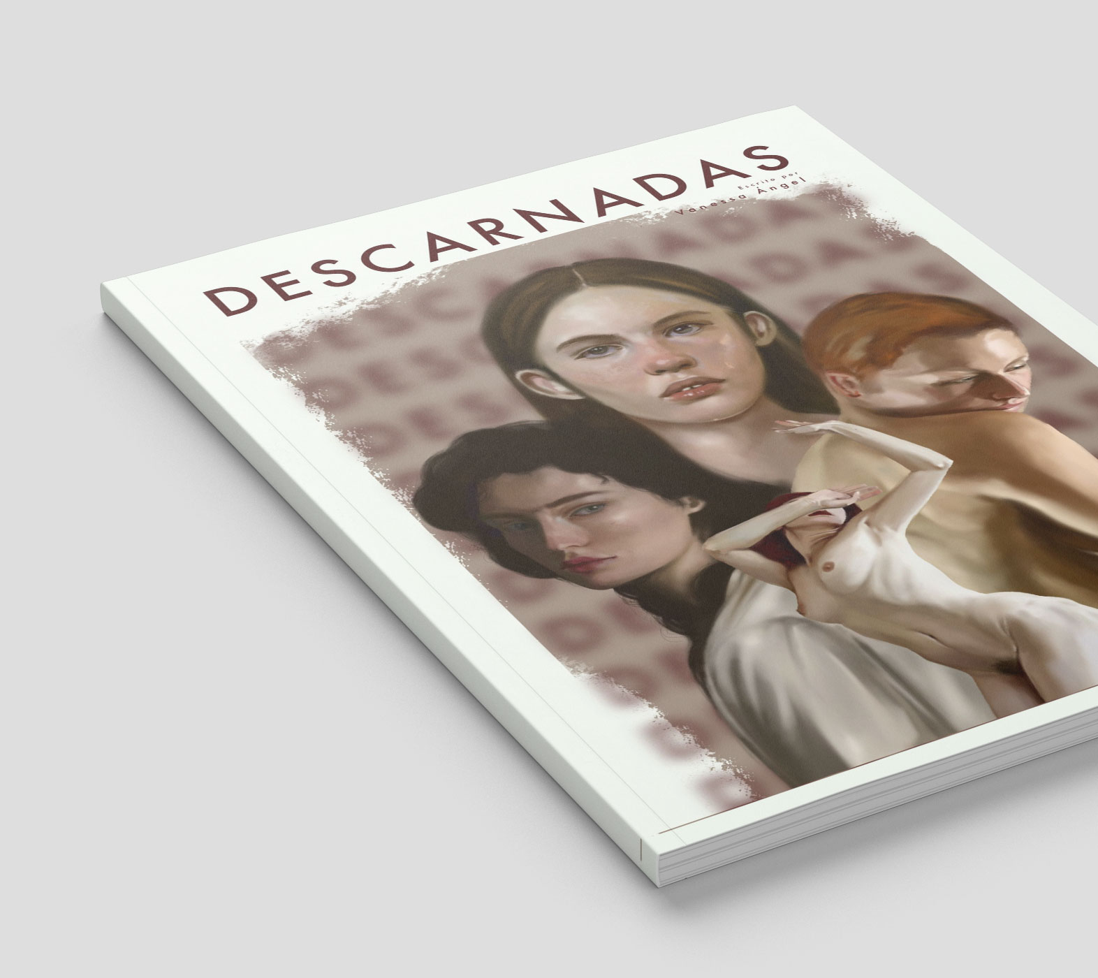 Diseño y maquetación del dossier teatral Descarnadas